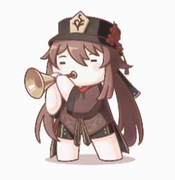 超可爱胡桃GIF表情包分享第二弹！#原神##原神5.1版本##原神[超话]# ​