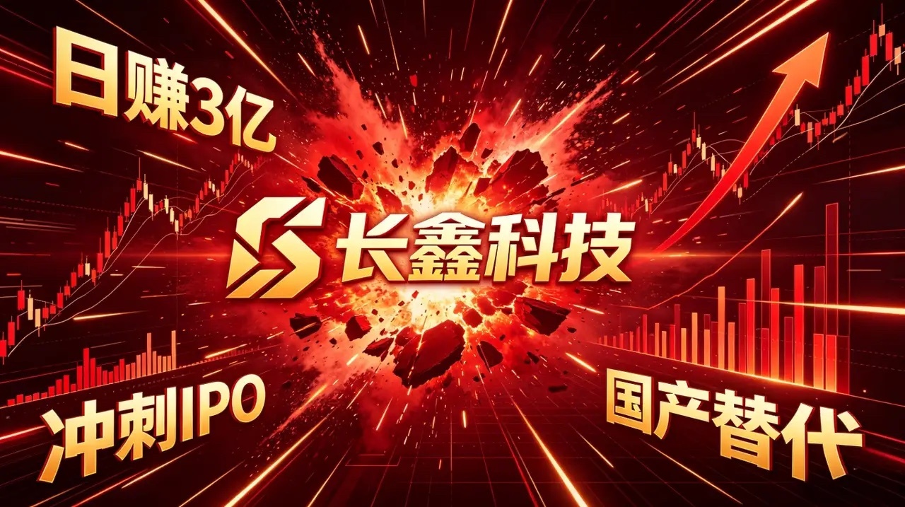 喜报：市值可能突破10万亿，创纪录。你可能没留意，长鑫科技一旦上市便将成为A股新