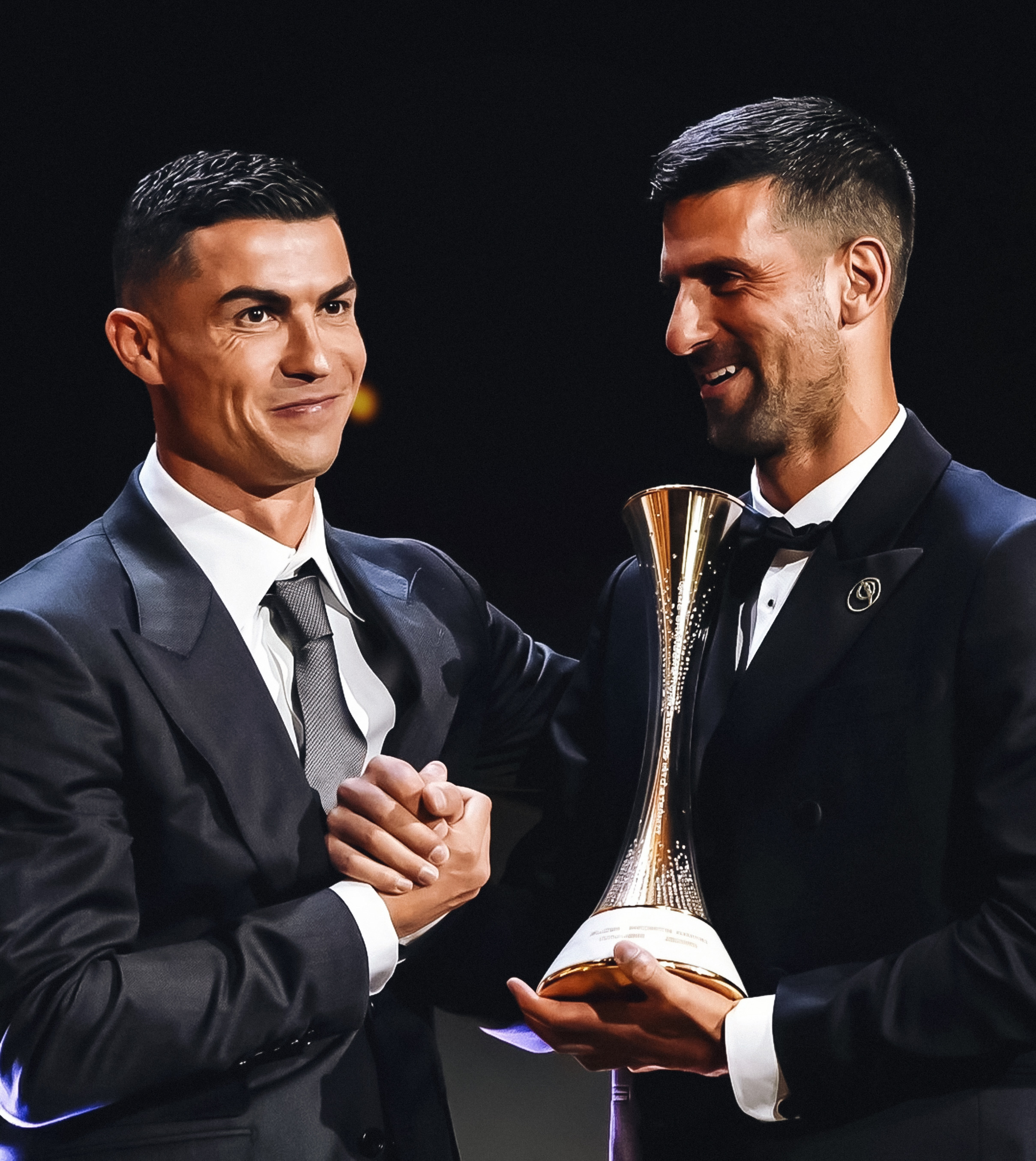 C罗为德约颁奖 各位早🎞️𝑴𝒐𝒓𝒏𝒊𝒏𝒈𝑪𝒓𝒊𝒔𝒕𝒊