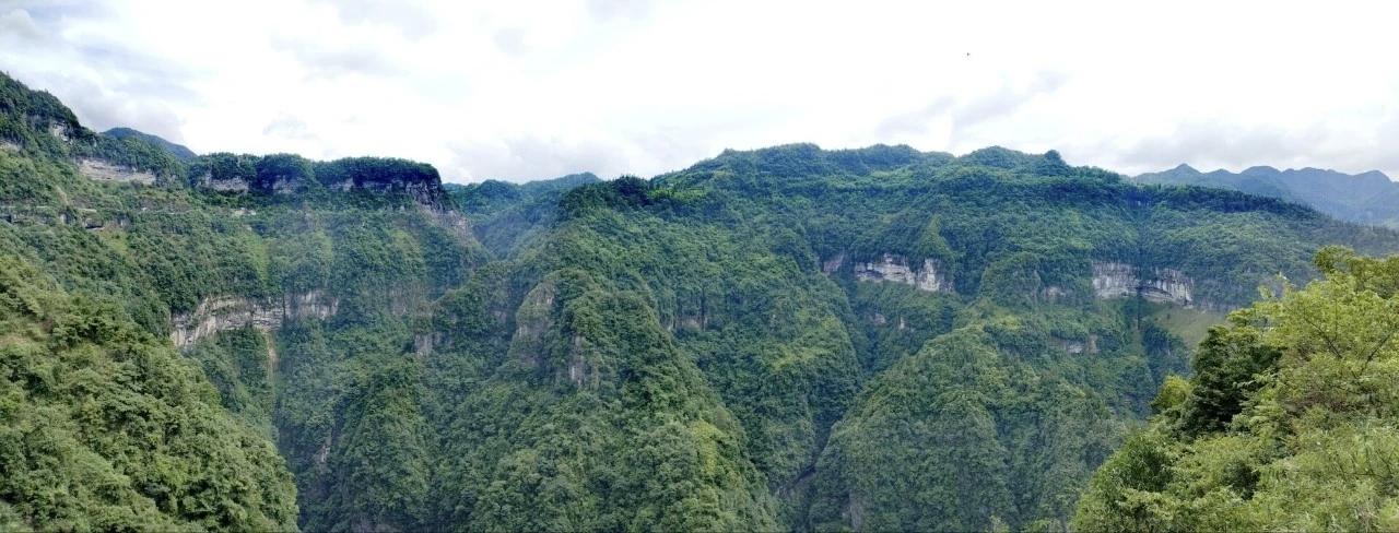 重庆地理拾零之“道武路上的聚落变迁”。道武公路自渝黔卡门进入大娄山系北坡、白马山
