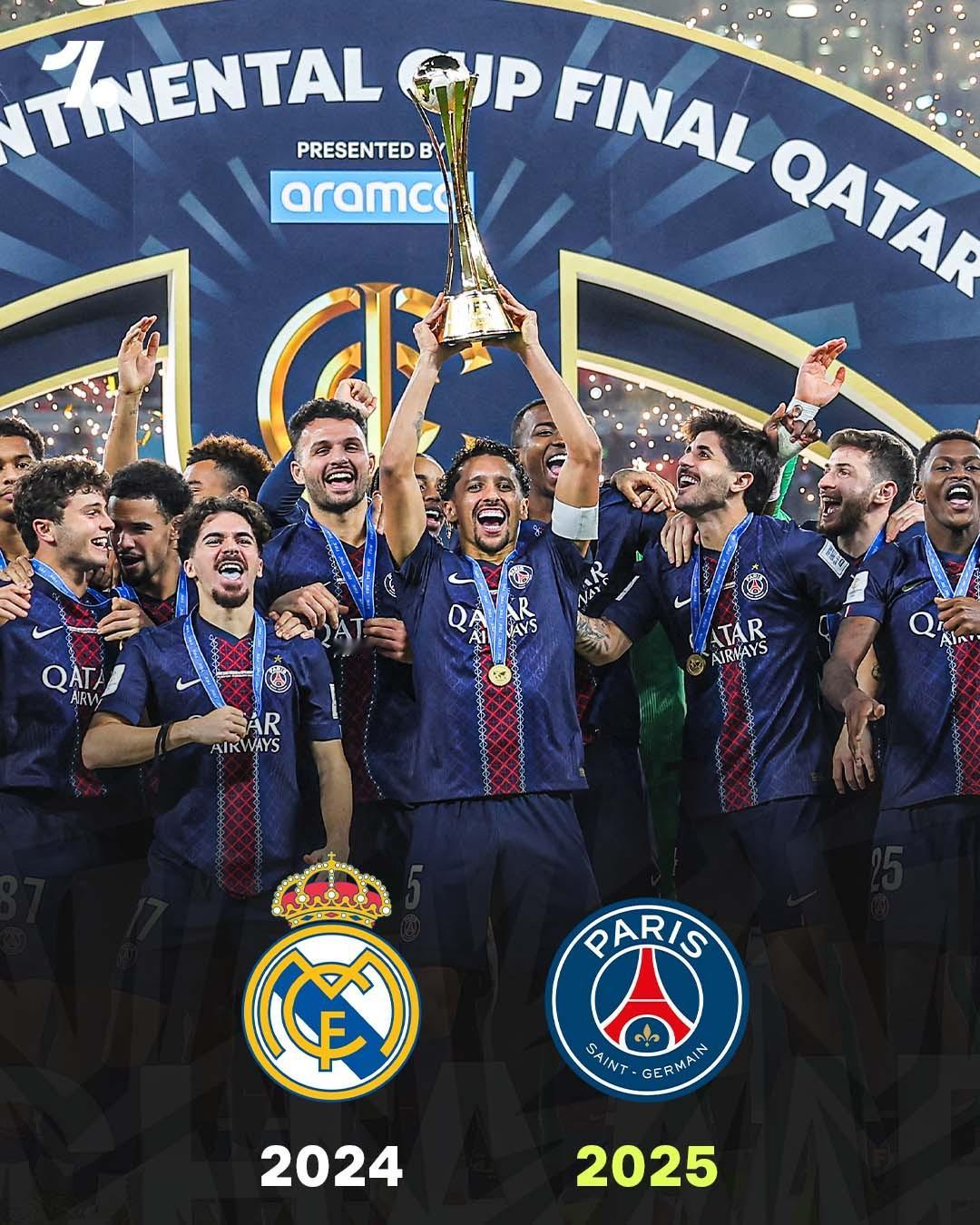 欧冠  巴黎圣日耳曼3-2点杀弗拉门戈 夺得2025洲际杯冠军北京时间12月18