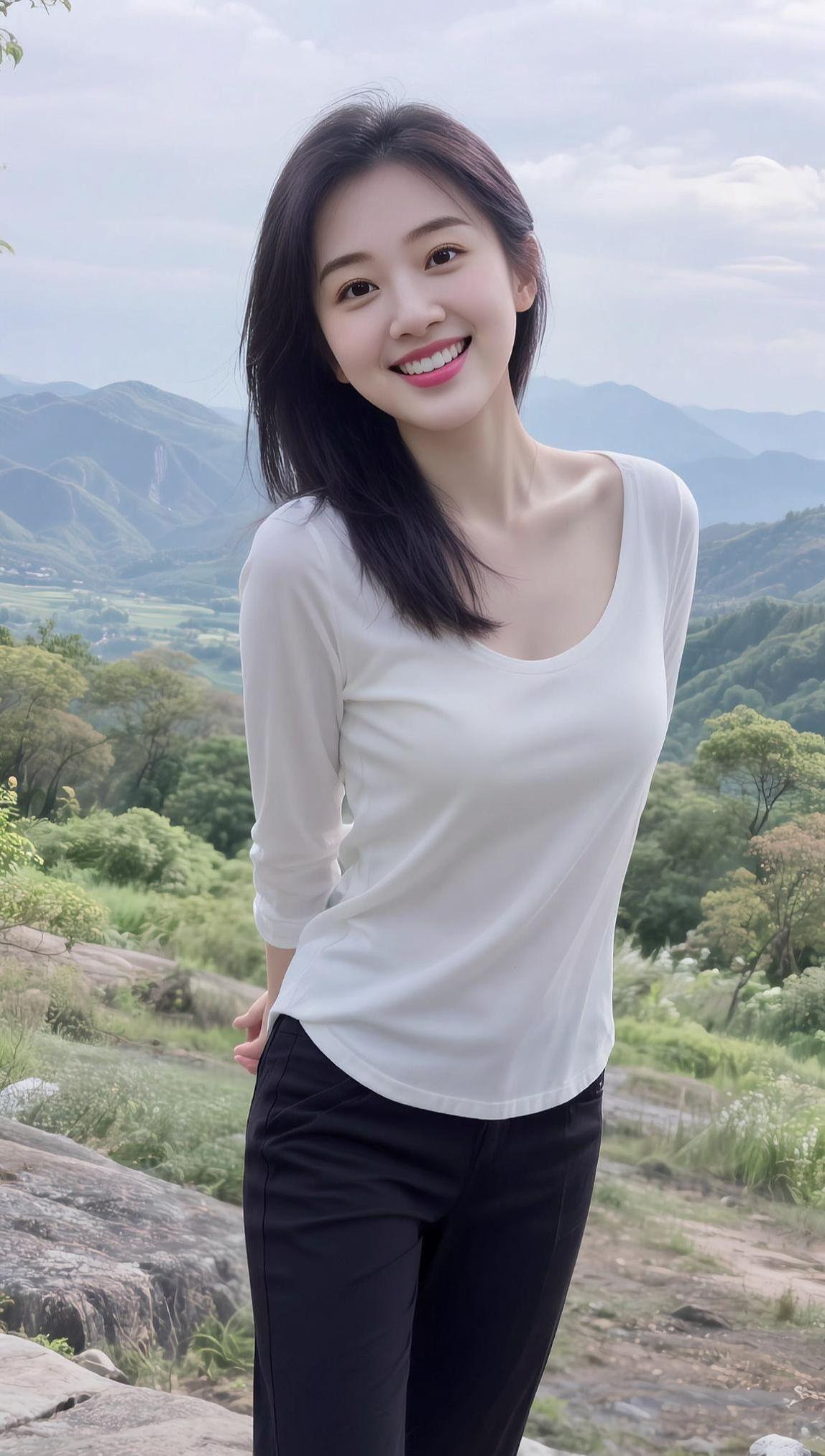 AI清新生活照 抖音ai创作 户外生活记录