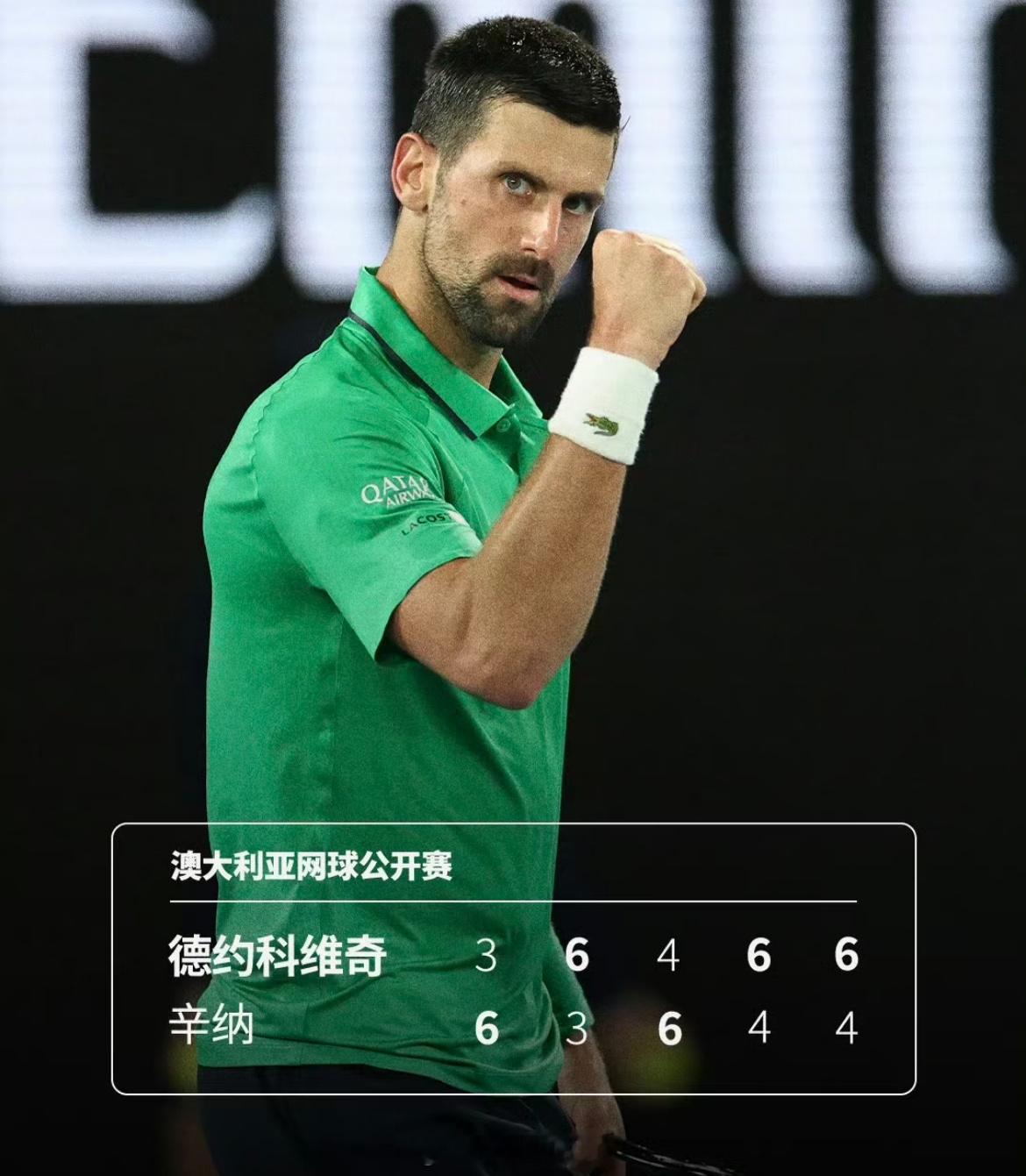 德约科维奇晋级澳网男单决赛39岁德约再次闯进澳网决赛🔥泪流满面😭澳网男单半决