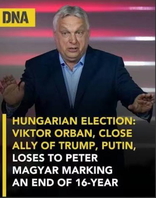 选举就是要迎合大多数人才能当选。欧尔班失败，就是因为大多数匈牙利人不喜欢俄罗斯。