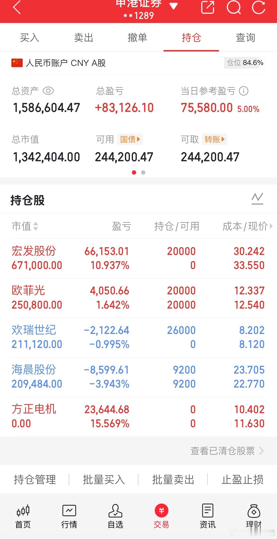 午评：昨天市场普跌，今天开盘竞价只有330家上涨，近5000家下跌。交易上：短，