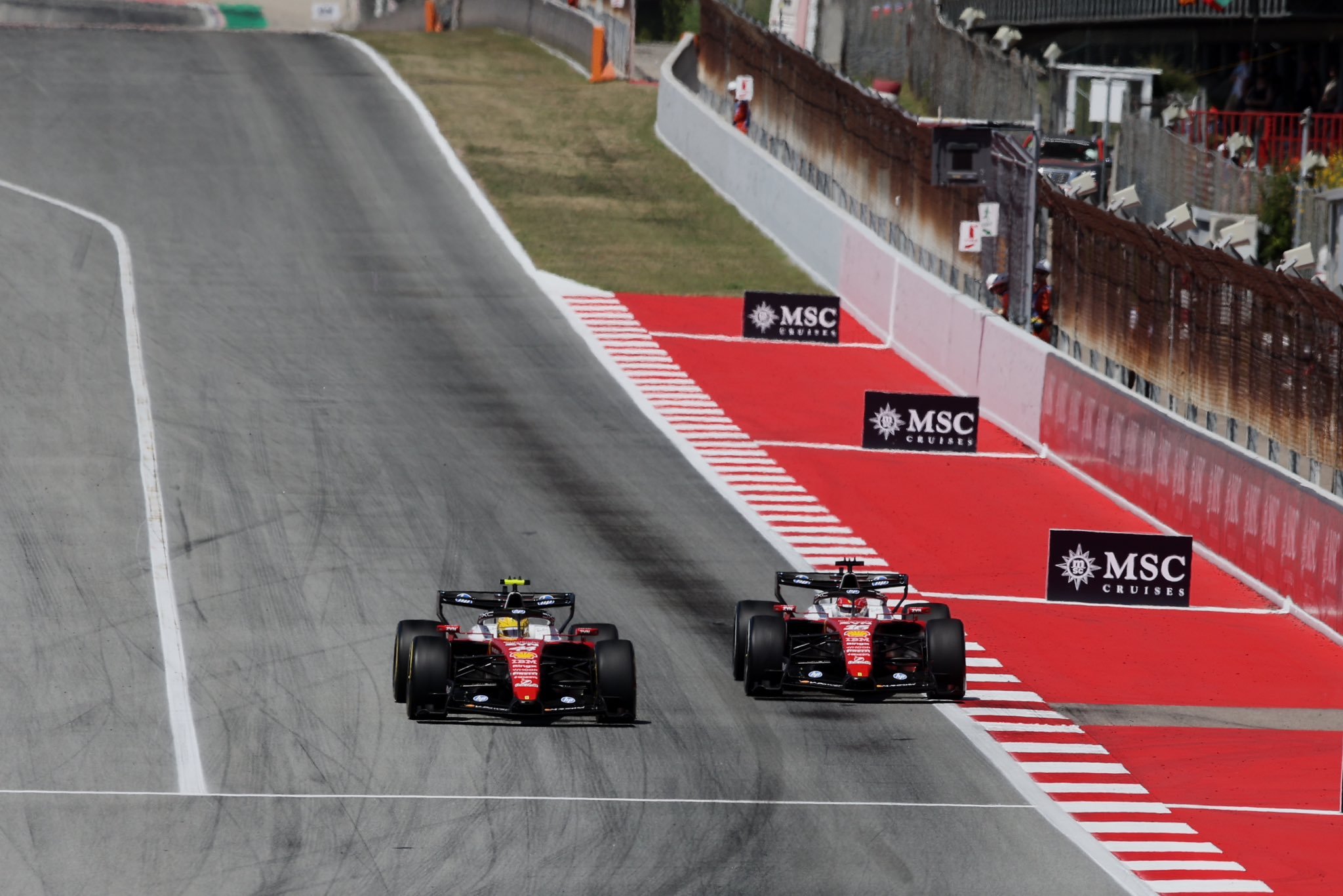 F12026f1巴塞罗那大奖赛汉密尔顿法拉利生涯首冠 Giuliano Duch