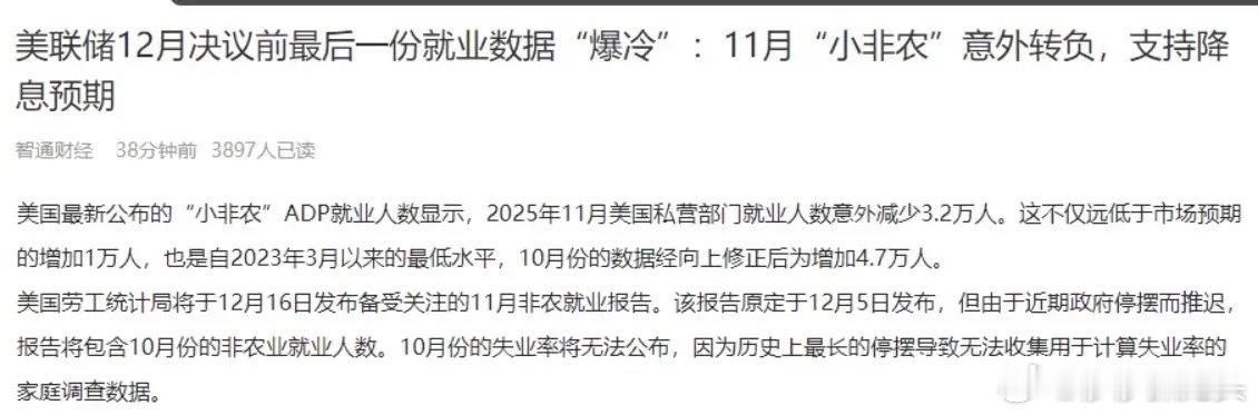 美今天晚上小非农数据爆冷，支持接下来的降息预期。短线美元指数快速走低，截至目前为
