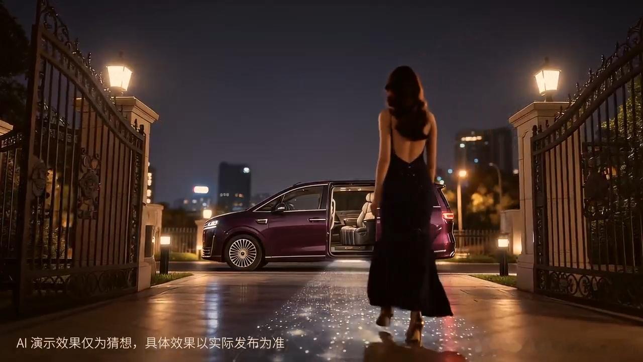 看了几种智界V9的假象侧向迎宾光毯的视频，我个人觉得图一 符合现有迎宾光毯的可能