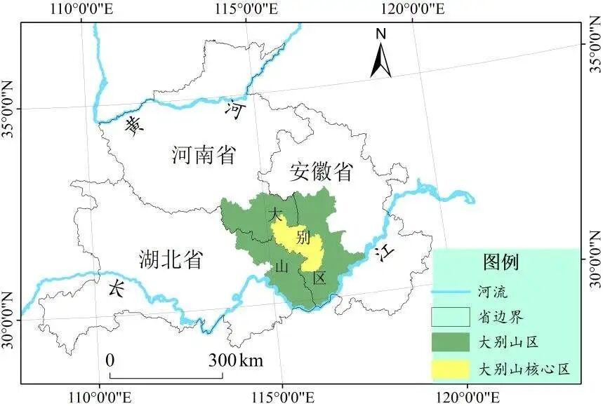 大别山，广义构造属秦岭-桐柏山脉的东向延伸，地跨鄂豫皖三省。山区大范围涵盖安徽六