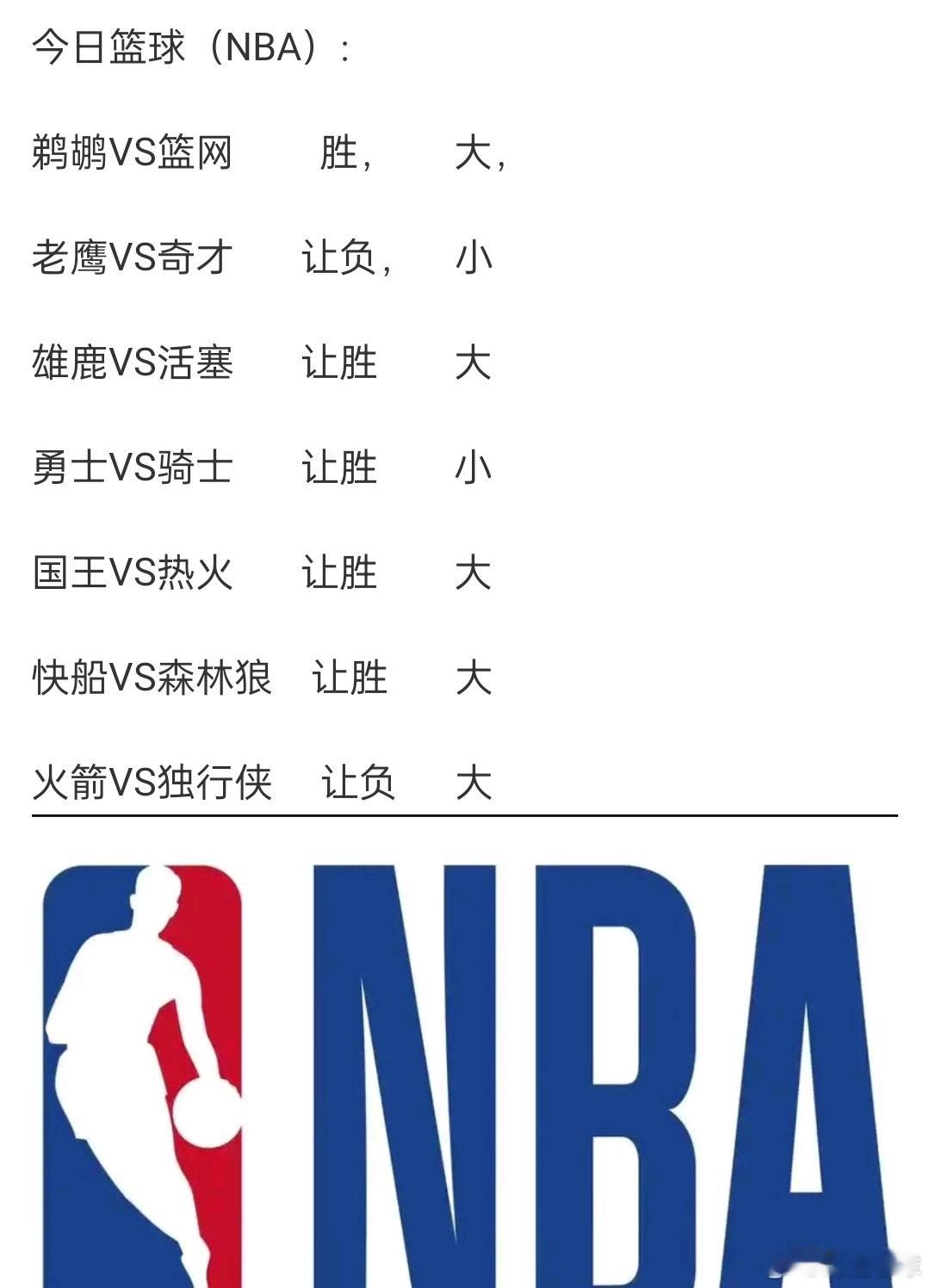 没有甜甜的文案，只有甜甜的我们。周六快乐🍩鹈鹕VS篮网，老鹰VS奇才，雄鹿VS