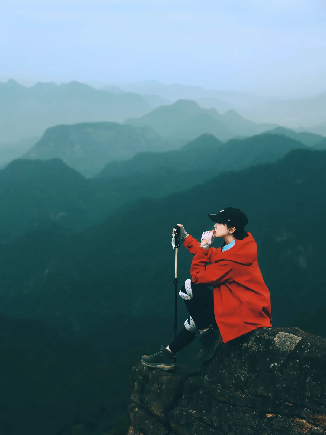 福州徒步记录｜斗湖阴天氛围感旅拍