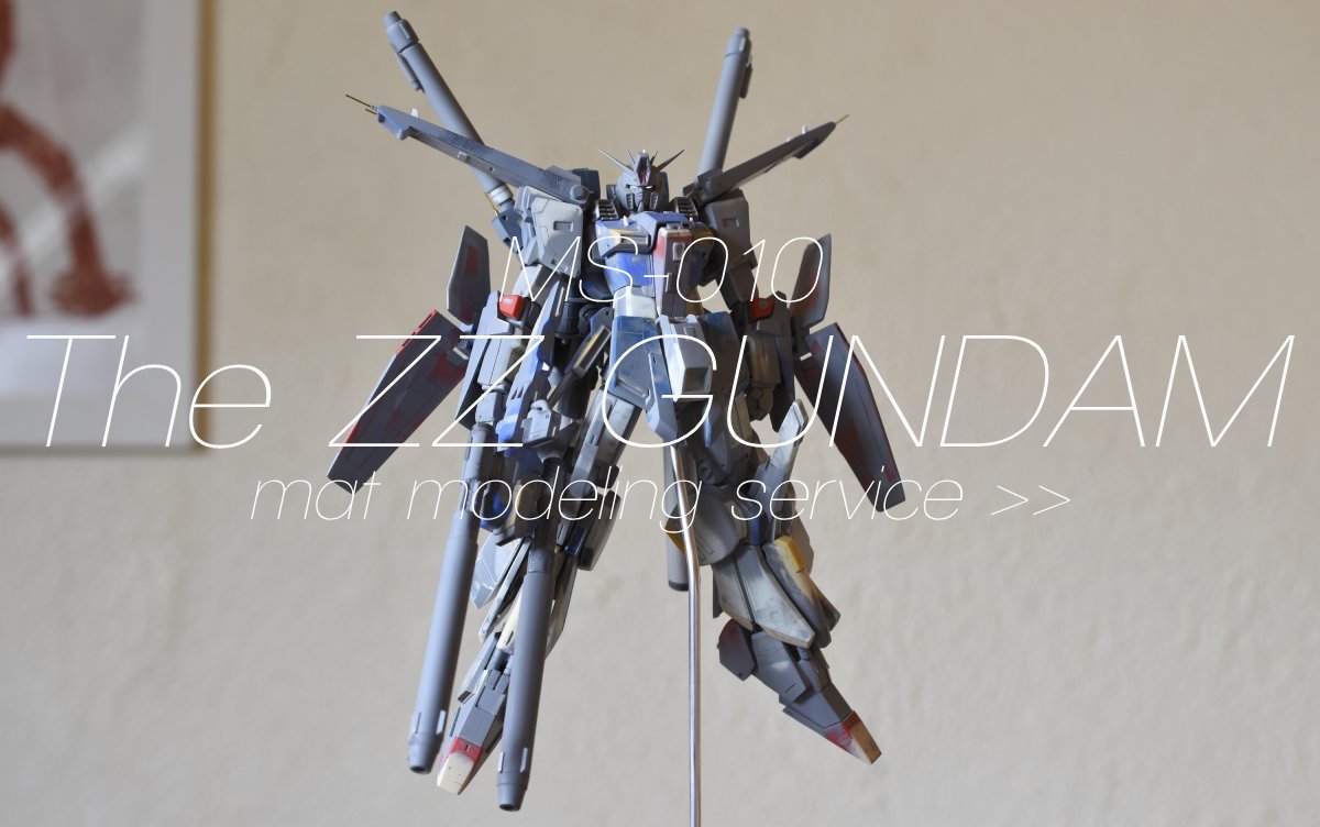 matmat825的80年代风HGUC ZZ高达完成了！这次真的是既还原了古早动