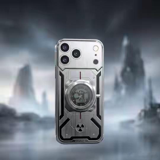 奢侈定制品牌Caviar整出新活，给iPhone17 Pro做了一台可以探测辐射