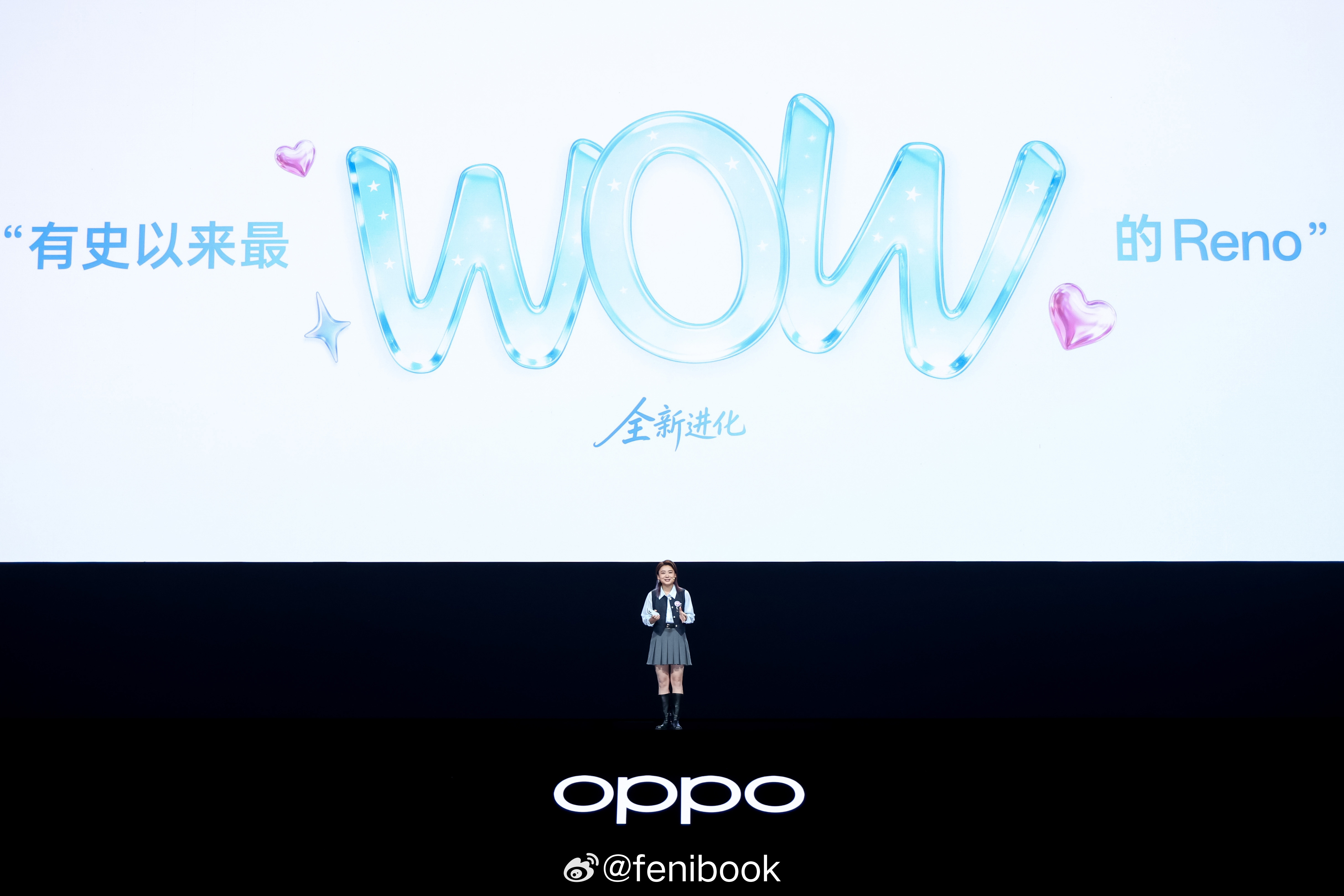 OPPOReno16新品发布会 Reno主题曲来了，还挺好听的，宋雨琦推出Ren
