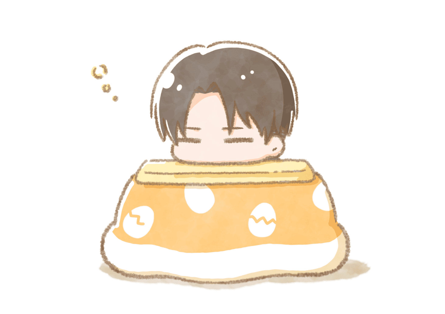 《进击的巨人》たまご老师画的利歪宝宝太萌了