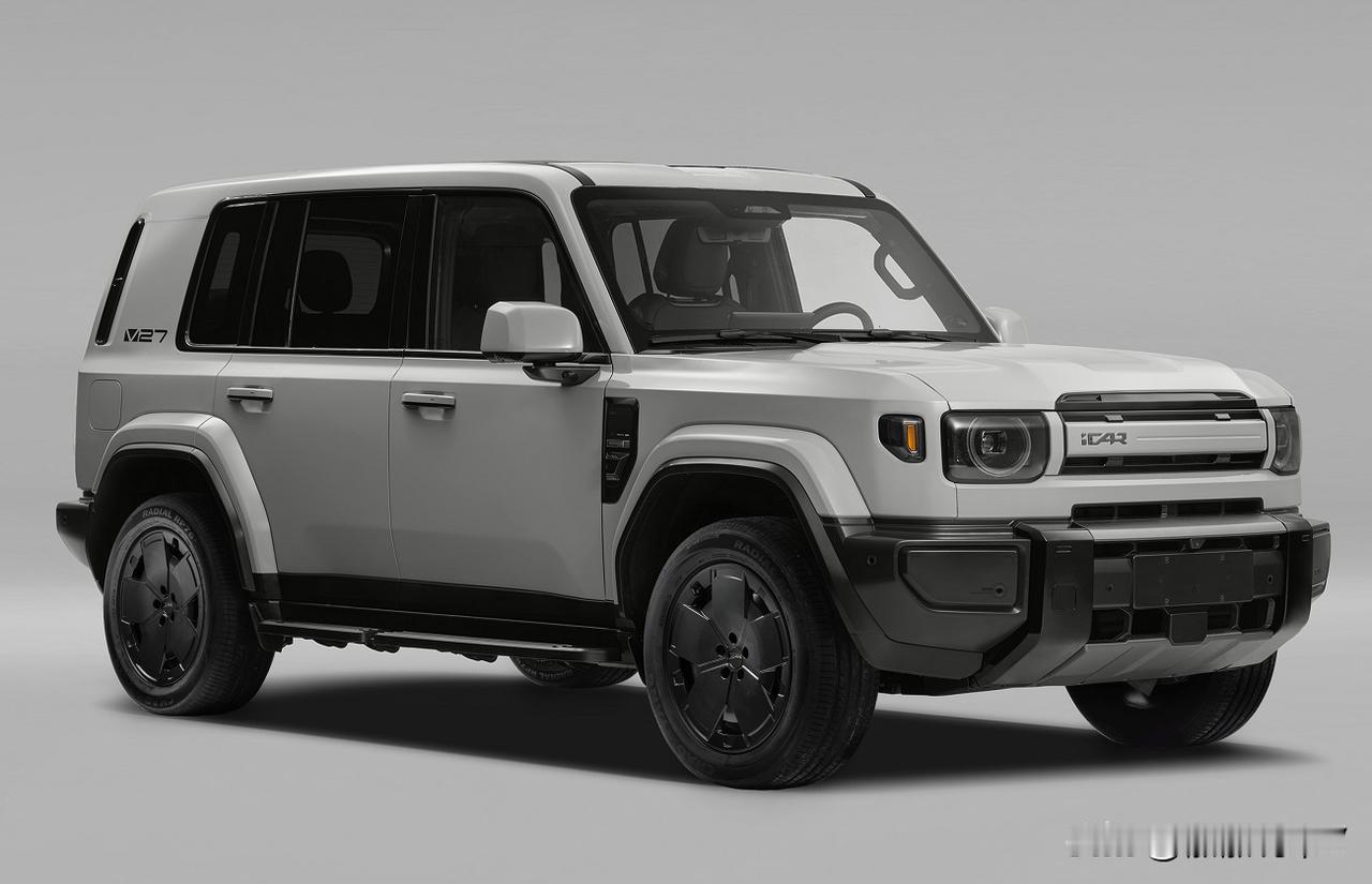 奇瑞i car车型，新车来了 终于见到一款大的车型了。

尺寸方面，这台车的长度