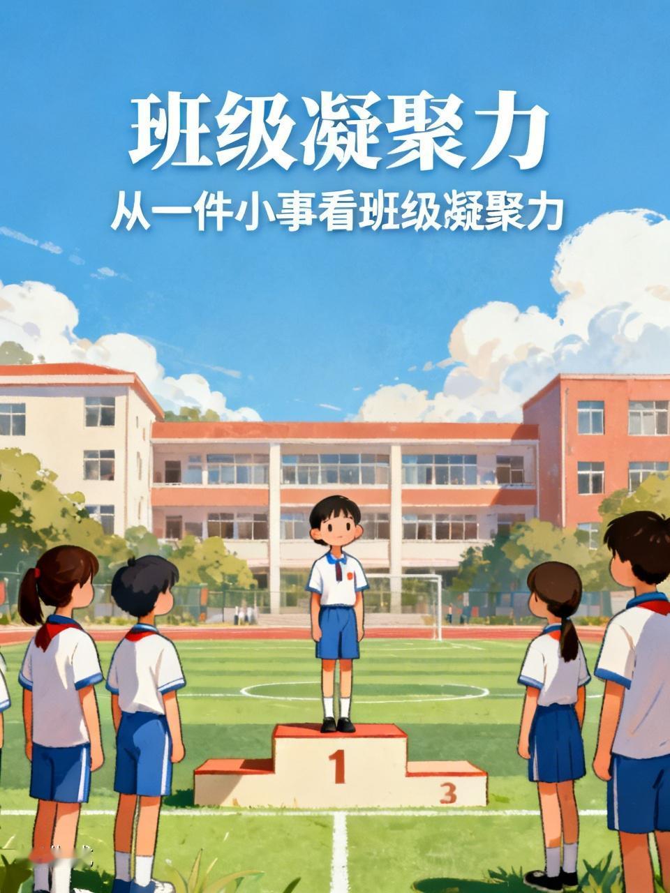 从一件小事看班级凝聚力

夏日酷暑，一场冗长的升旗仪式，成为检验班级凝聚力的一面