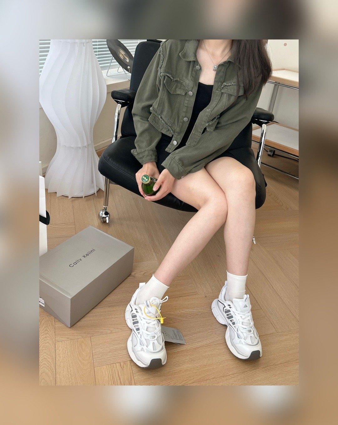 #好物分享#出游的Bi备老爹鞋厚底镂空的设计~上脚很舒服也不累脚～镂空的设计真的