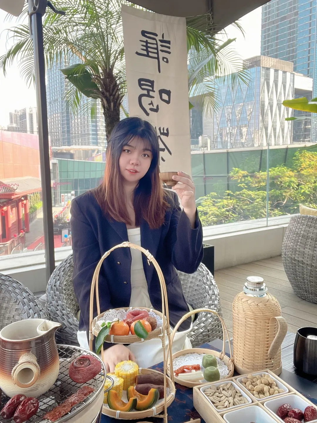 又是满足感爆棚的一天！围炉煮茶的幸福感谁