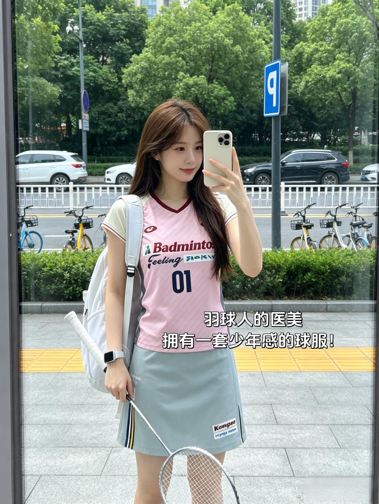 羽球人的医美
拥有一套少年感的球服！