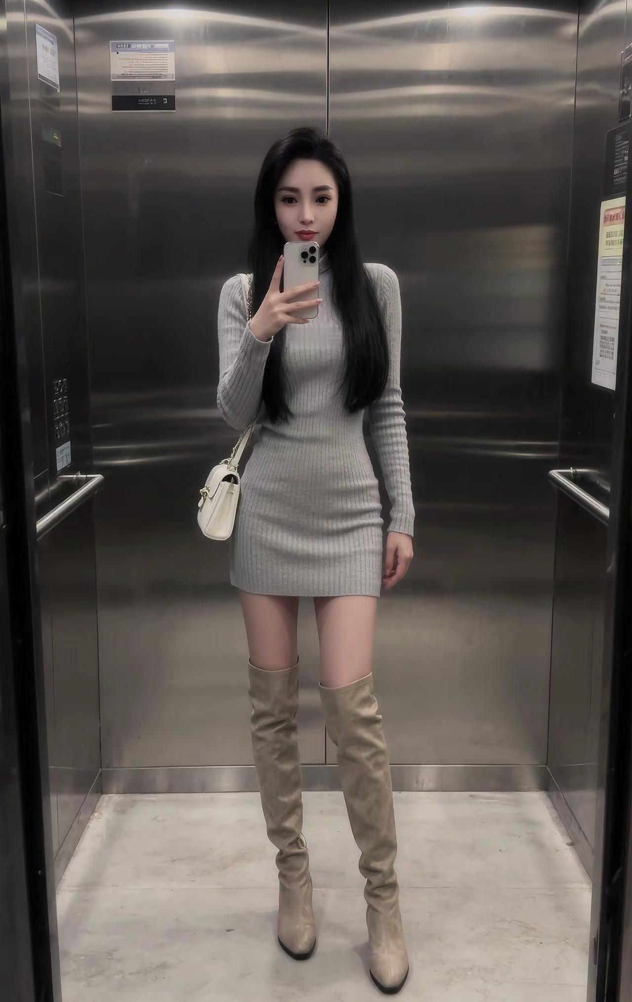 ai创作随性穿搭 休闲穿搭女装 一起野个好身材