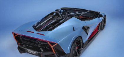 【兰博基尼史上最强敞篷超跑 Fenomeno Roadster 亮相：插混动力、