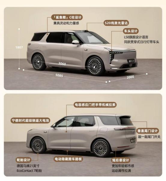 关注8系SUV很久，智己LS8的预售价让我相当兴奋。因为作为大型SUV，它的空间