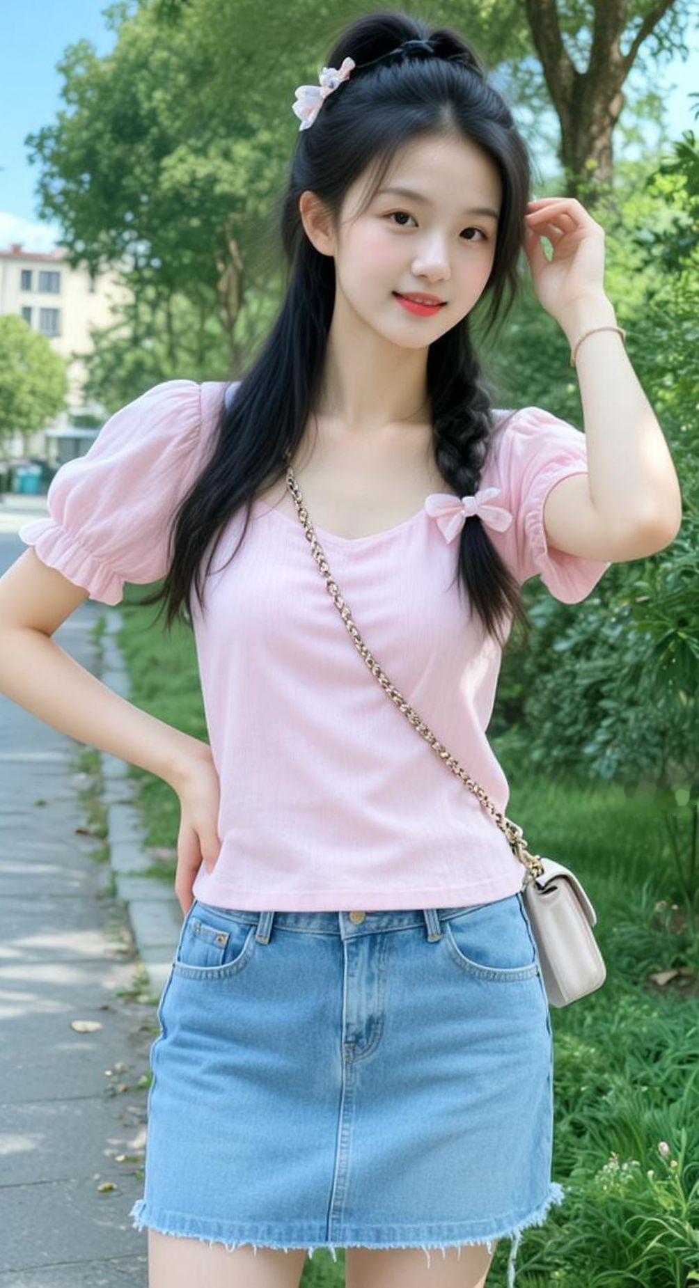 AI清新生活照  抖音ai创作