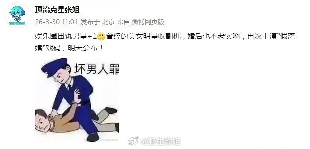 假离婚谁假离婚上过rs。。我怎么感觉是斜眼白蛇那一对 