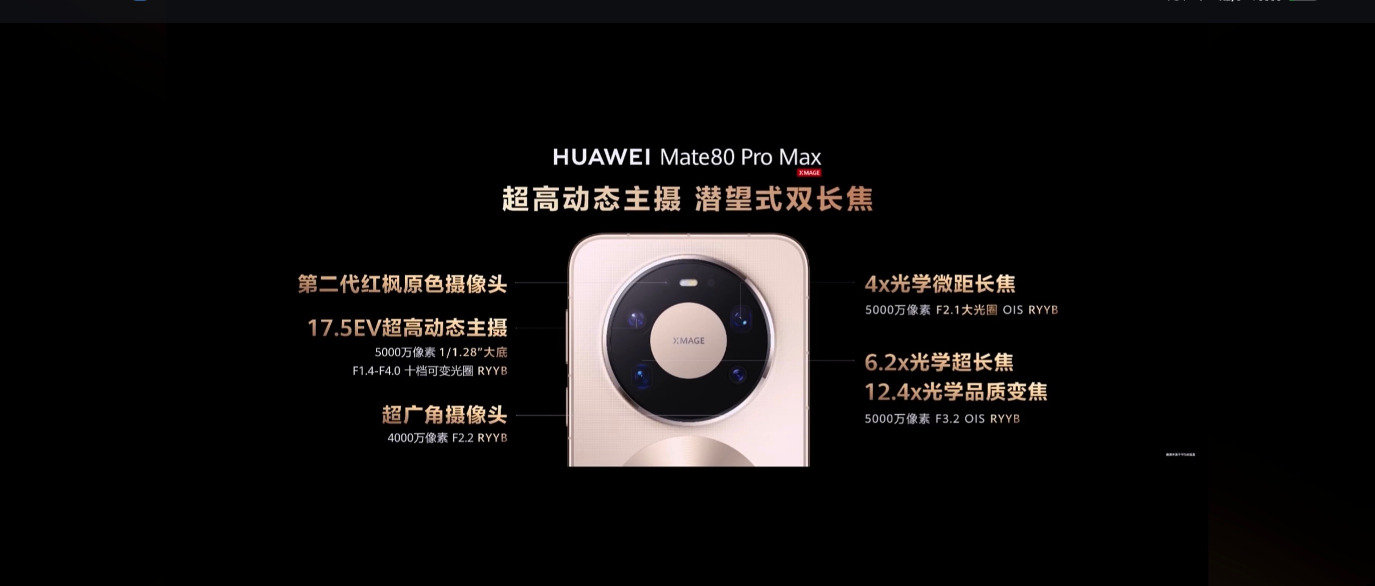 华为 Mate 80 系列全系标配潜望长焦，Mate 80 Pro Max 更配