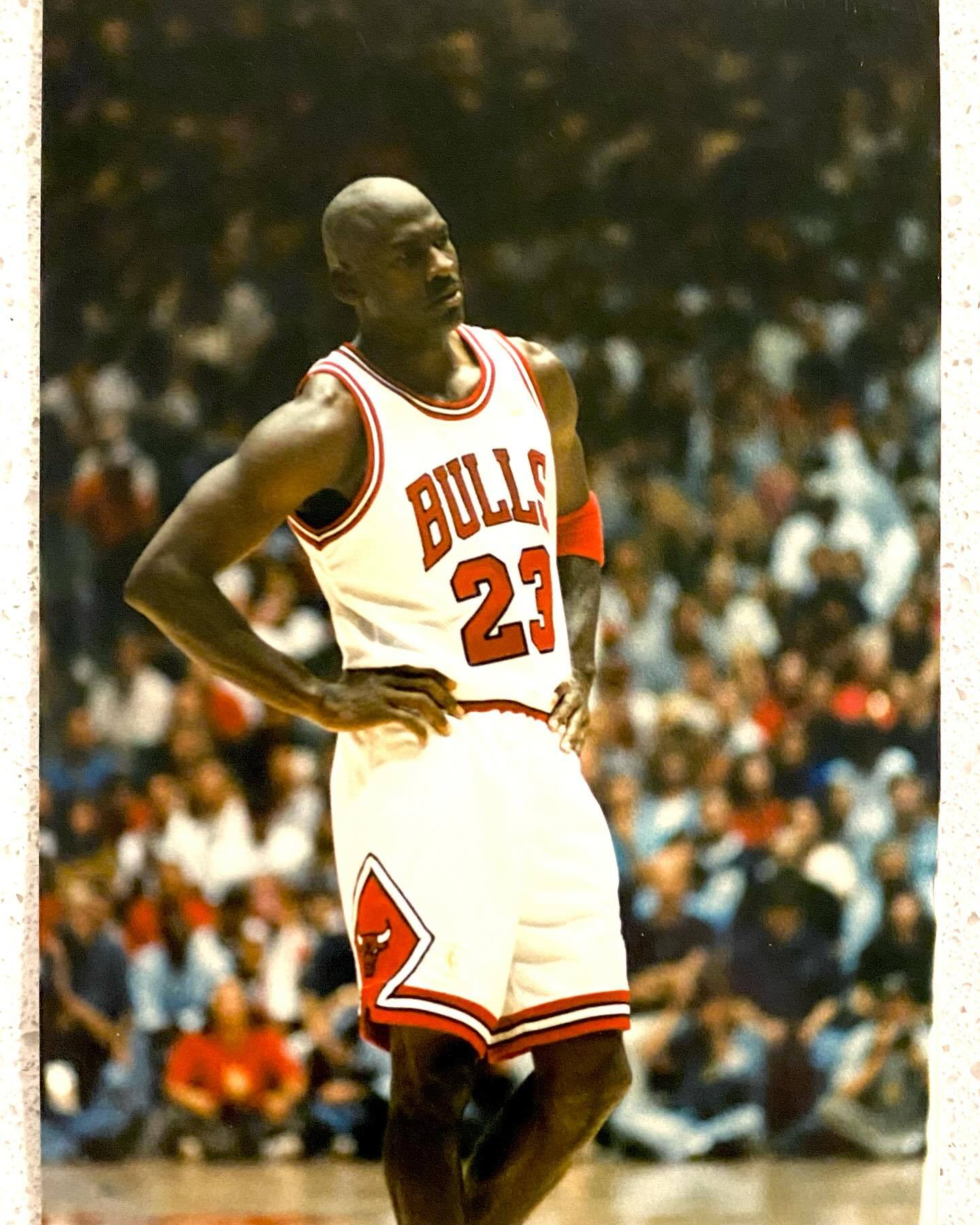 Michael Jordan 叉腰肌 