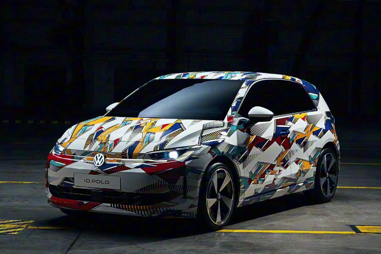 大众ID.POLO海外官方谍照，纯电驱动的4米级小型车大众polo ​