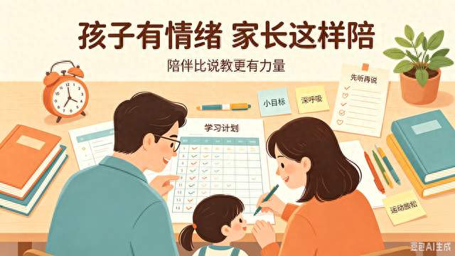开学季遭遇情绪波动？做好心理疏导，家长学会科学陪伴青少年