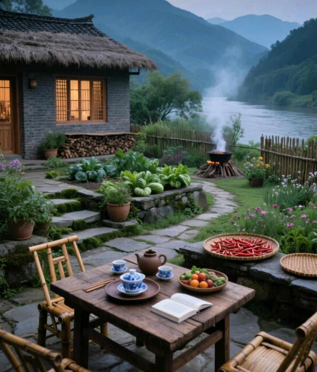 很多人都怕日复一日的琐碎，
觉得又烦又累，其实真没必要为难自己。
 
就像天天收