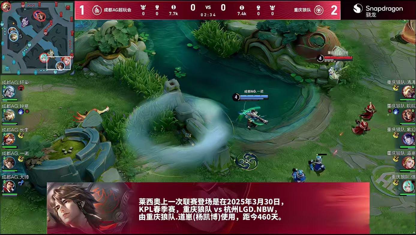 一诺选出莱西奥对局输出拉满，对线稳发育持续积攒经济，团战远距离火力压制敌方后排，