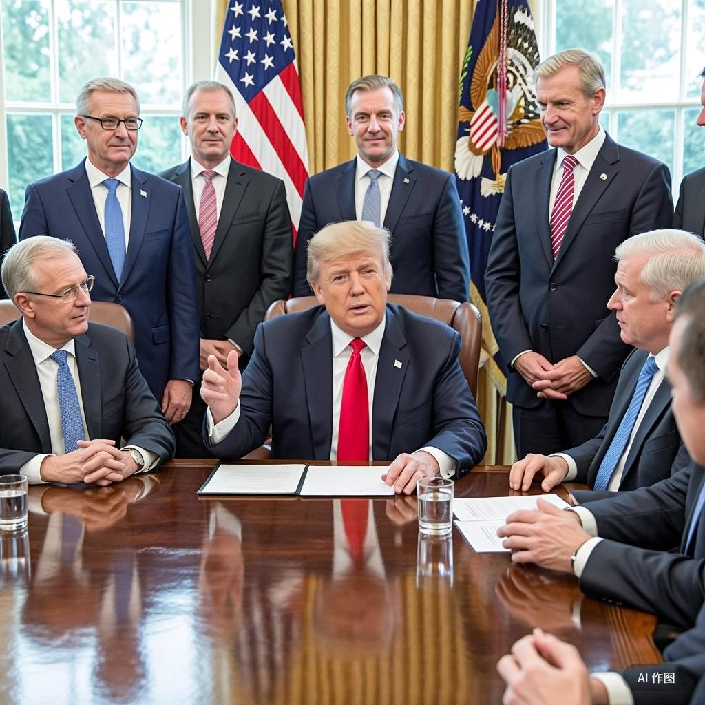 在特朗普总统看来，北约成立70多年，美国稳坐头把交椅，32个成员国里面，美国掏了