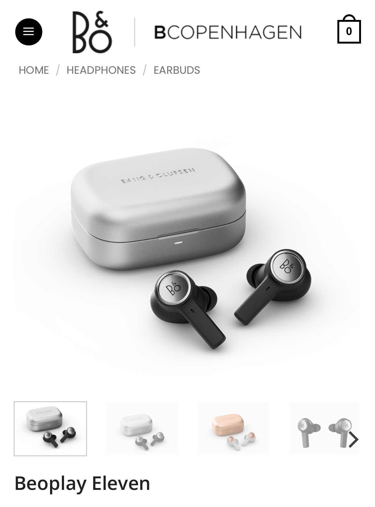 目前在用的耳机是B&O的Beoplay Eleven（自然铝色） 