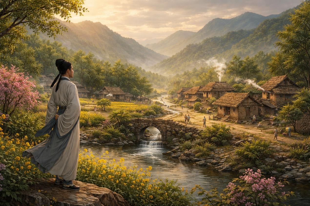 《游山西村》这首诗，通常被理解成一幅诗人体味农家淳朴习俗和乡野生活的画卷，但“从