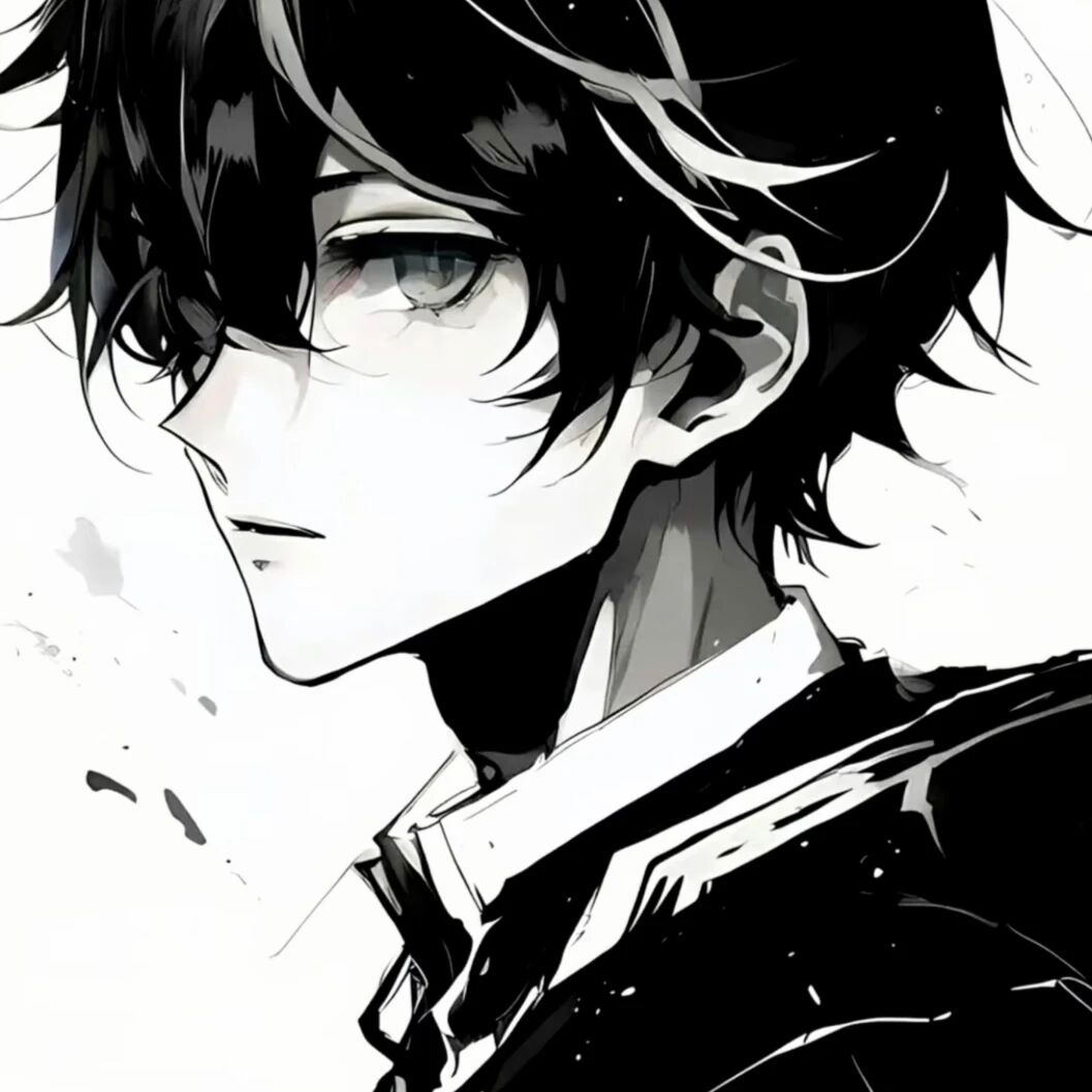 𝑾𝒆𝑪𝒉𝒂𝒕男头|清冷破碎感 | 动漫男生头像 ​​​