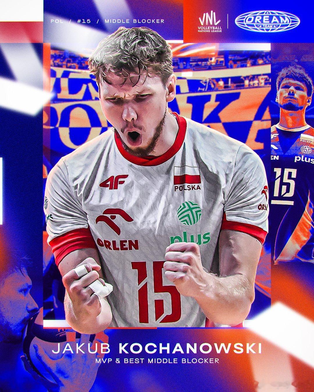 中国排球联盟[超话] 国际排联发布 vnl2025 男排最佳阵容：MVP：🇵?