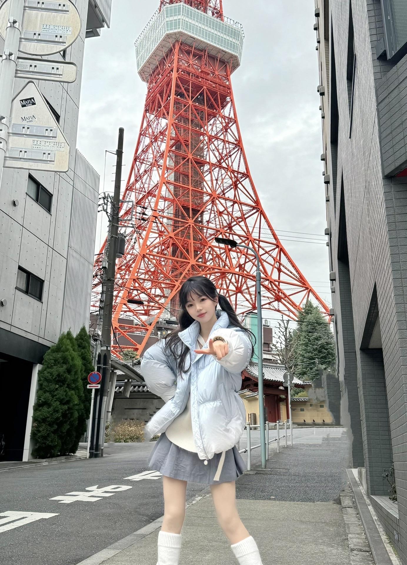 再见东京。玉米刘柳集合！大家