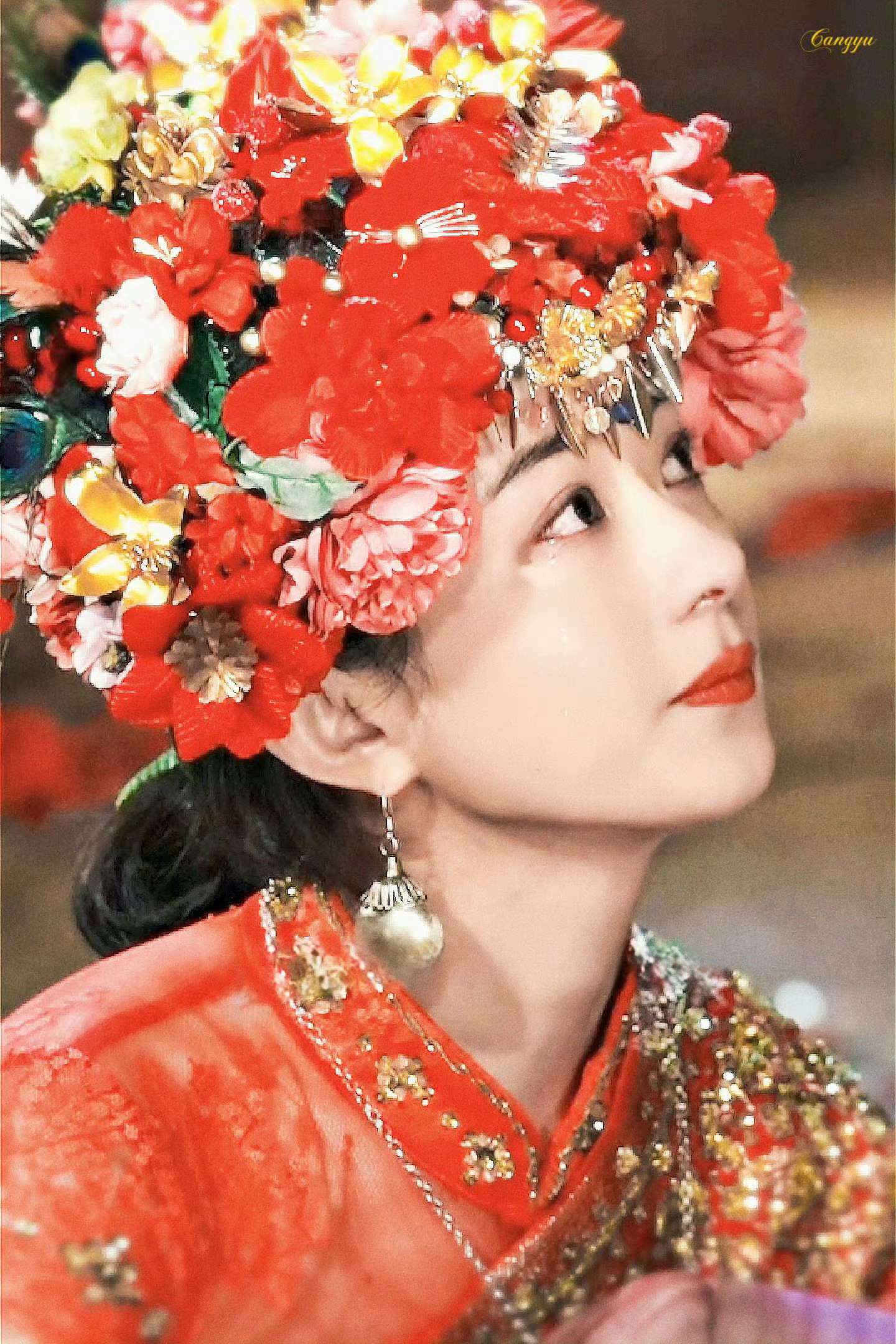 #赵丽颖影院见#10月1日赵丽颖的新电影《浴火之路》上映了，大家要多多支持姐姐的
