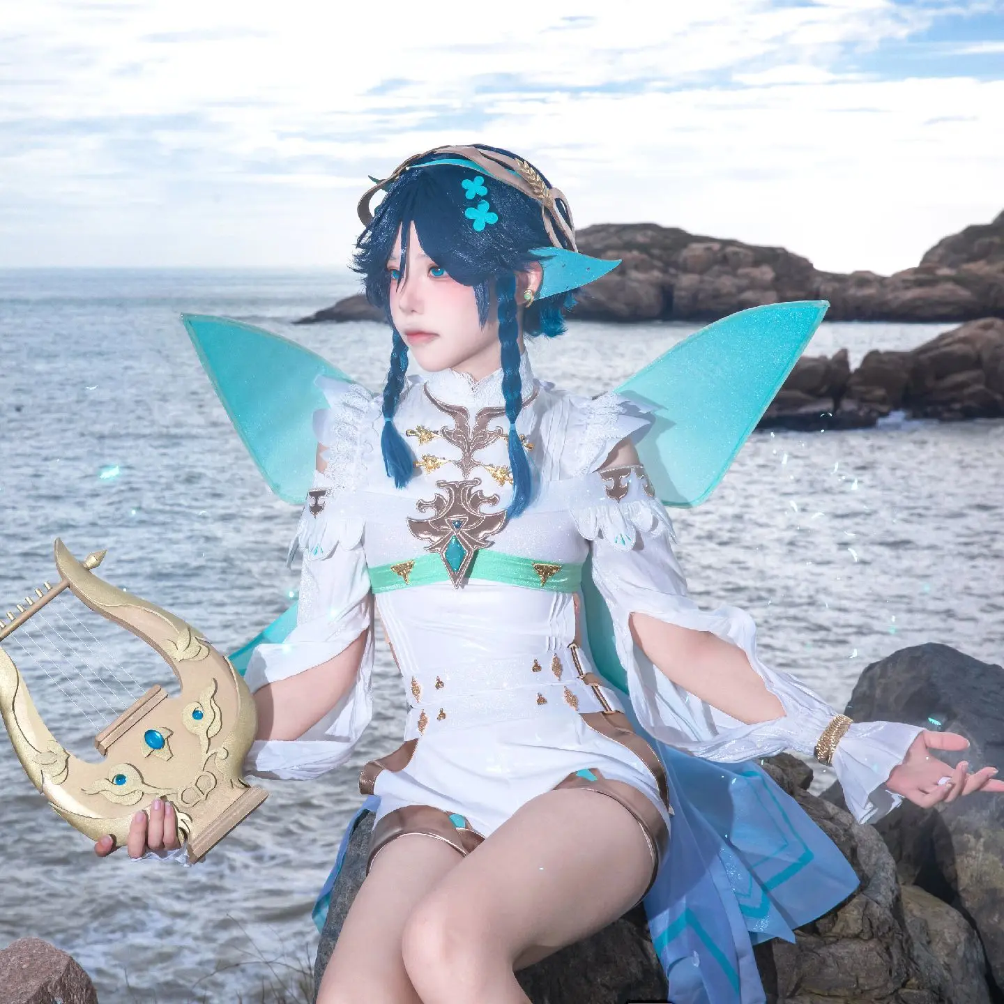 就要看大横屏！ooc致歉  小精灵同人cos