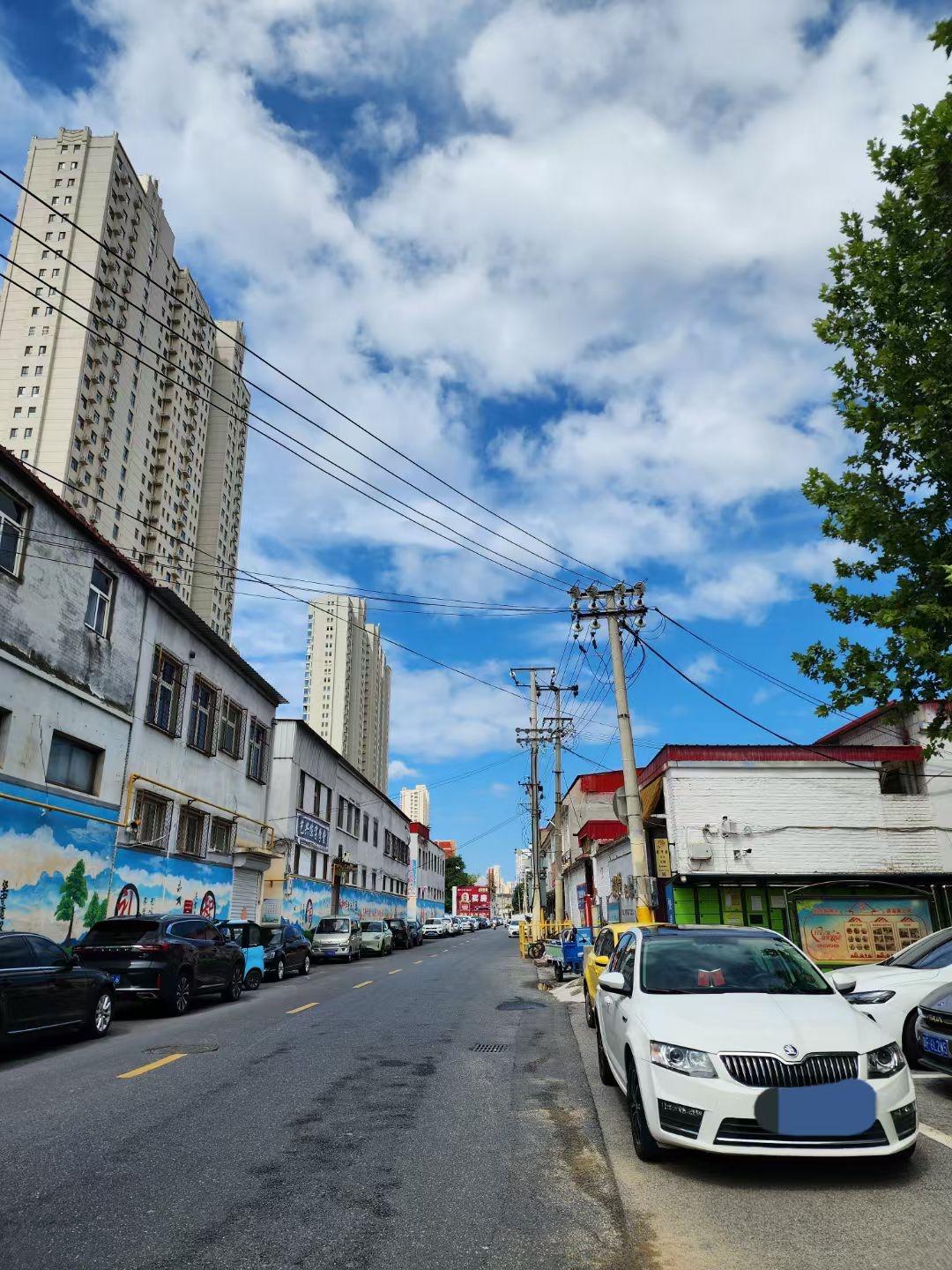 大雨洗涤过的天空如此干净