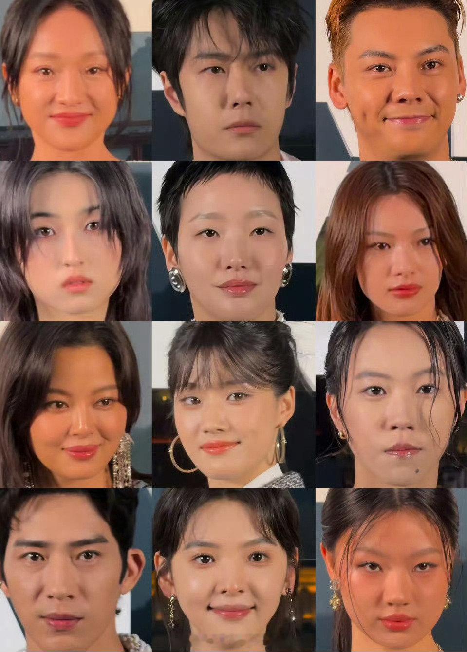 香奈儿大秀明星怼脸照，这打光着实有些离谱，真的让人有些意想不到。 