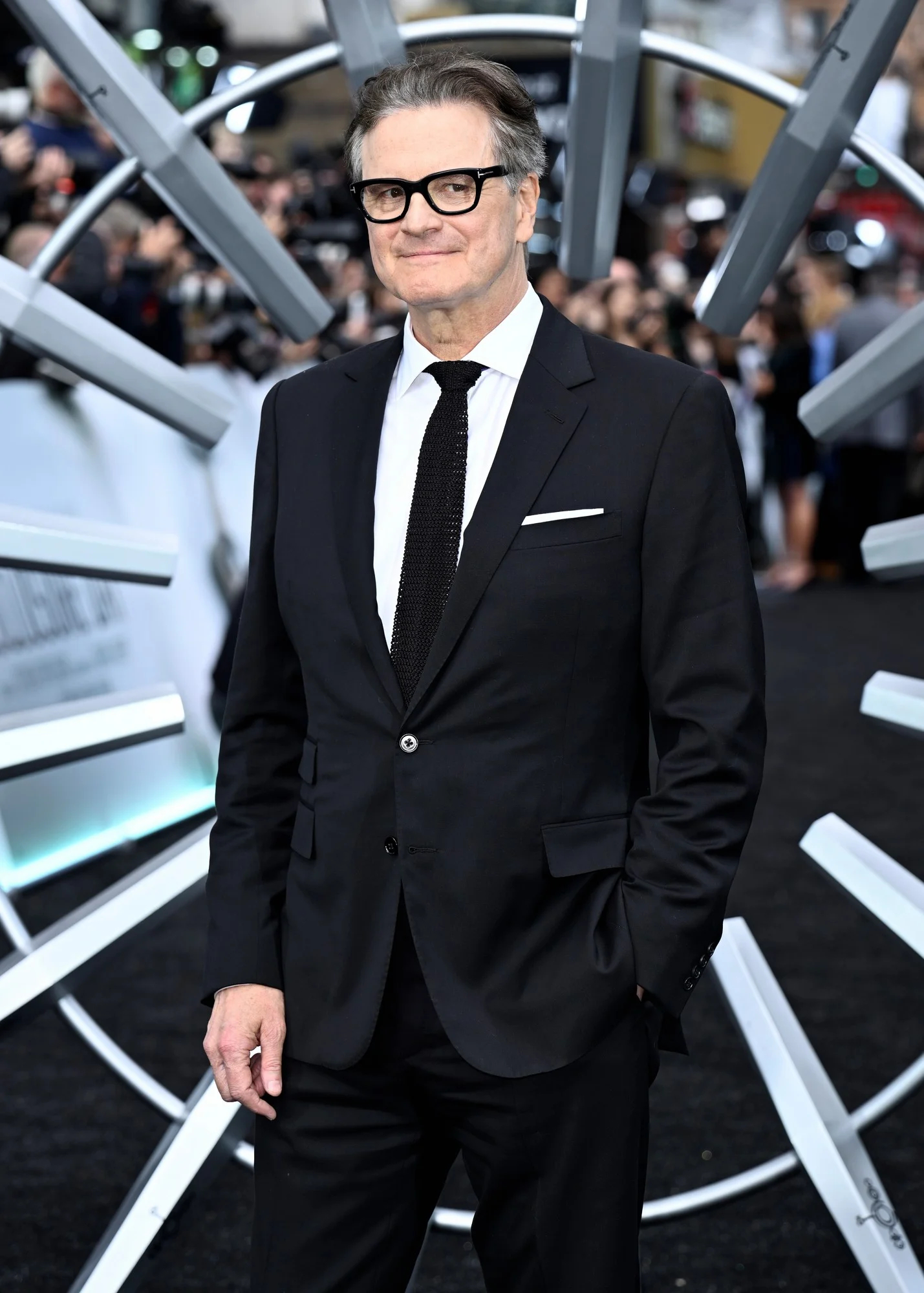 Colin Firth 4日伦敦 电影Disclosure Day首映