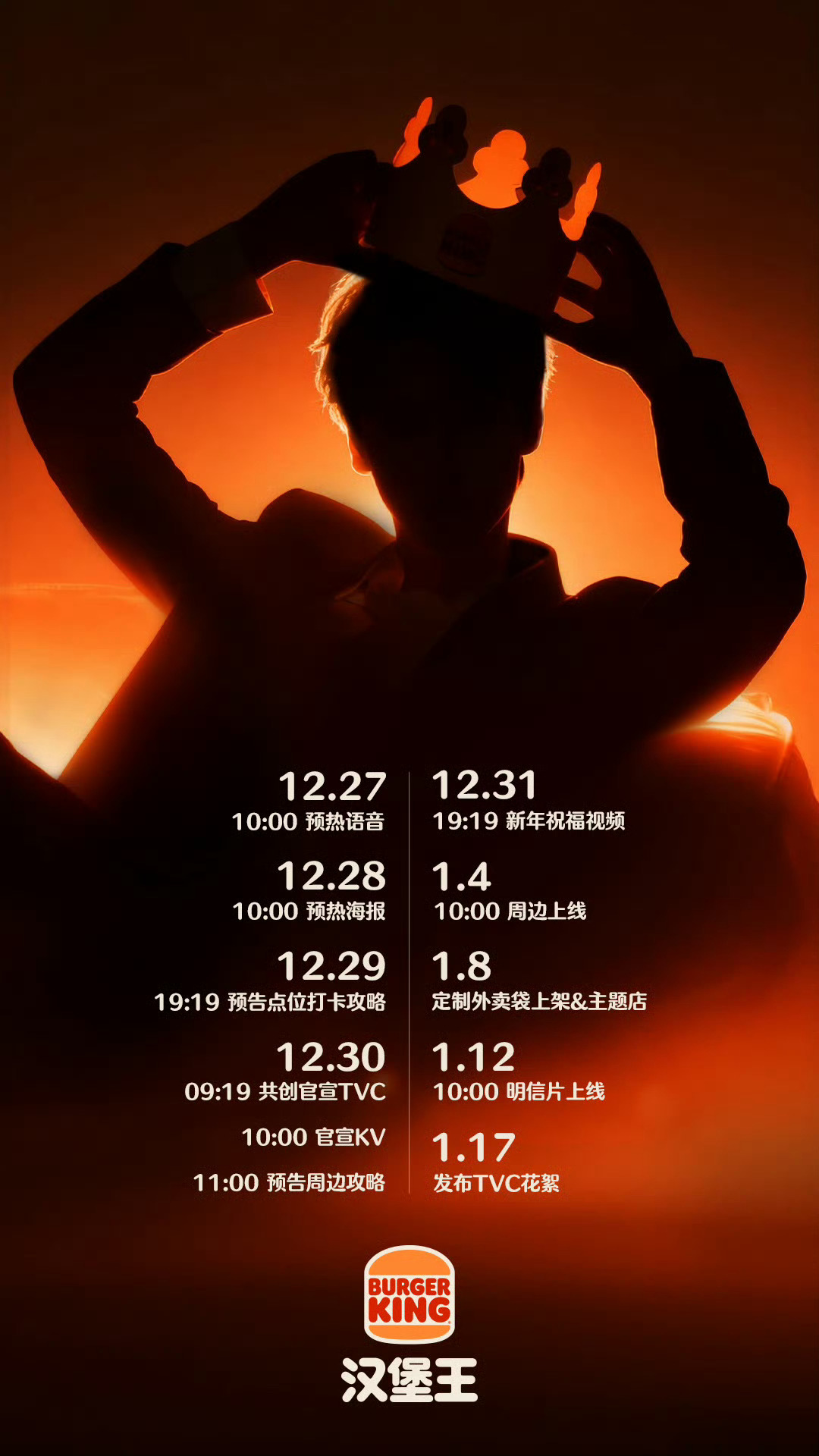 田栩宁已经说过很多遍没有孩子就是没有孩子有时间不如来吃汉堡王🍔