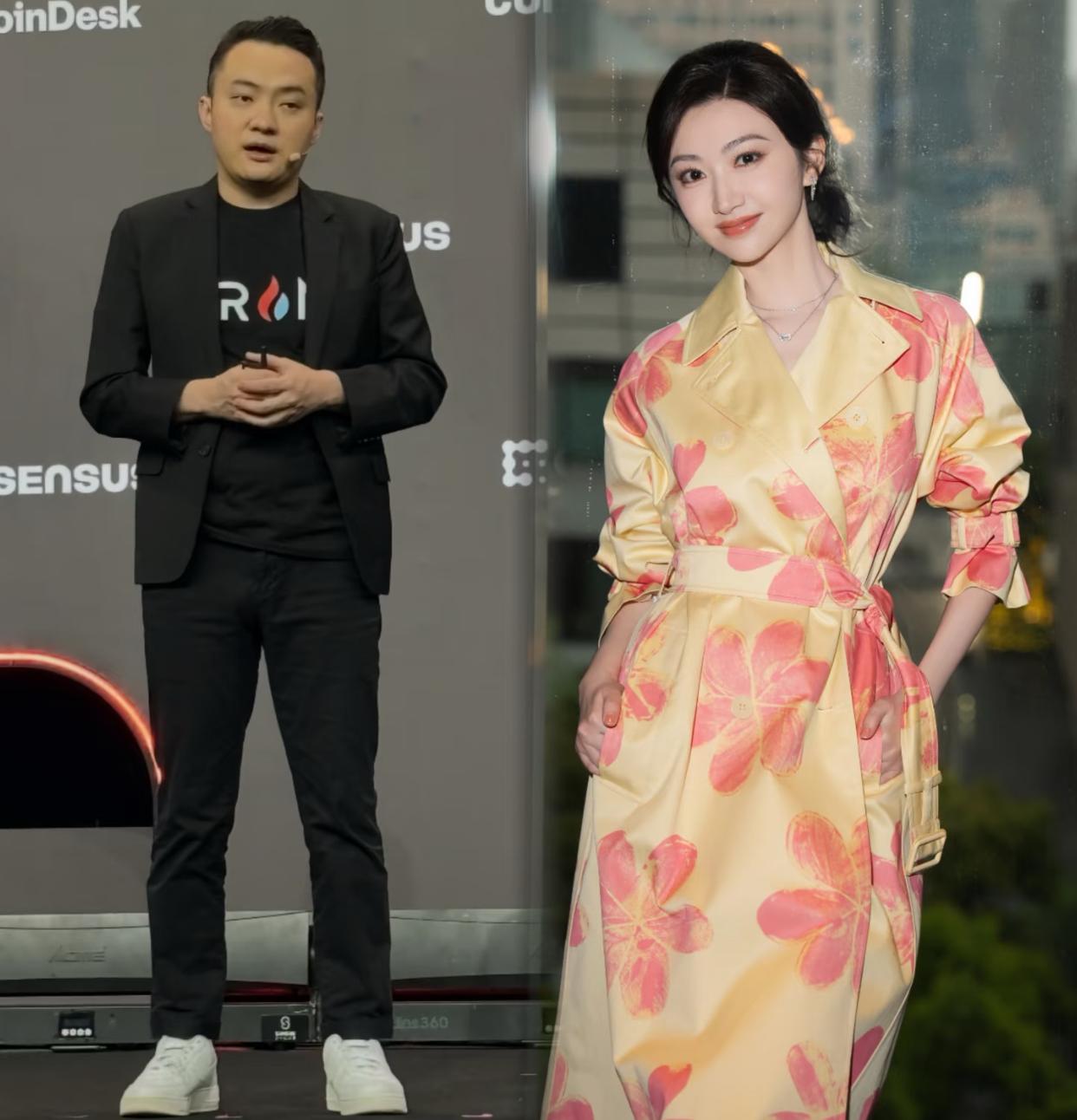 这对比也太明显了，
景甜和孙晨宇是因为爱情不大可能吧，
不图他有钱图他长得帅？