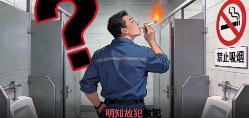 深夜工厂厕所一根烟，20万没了？法院判了：公司辞退合法！
> 凌晨两点，49岁的