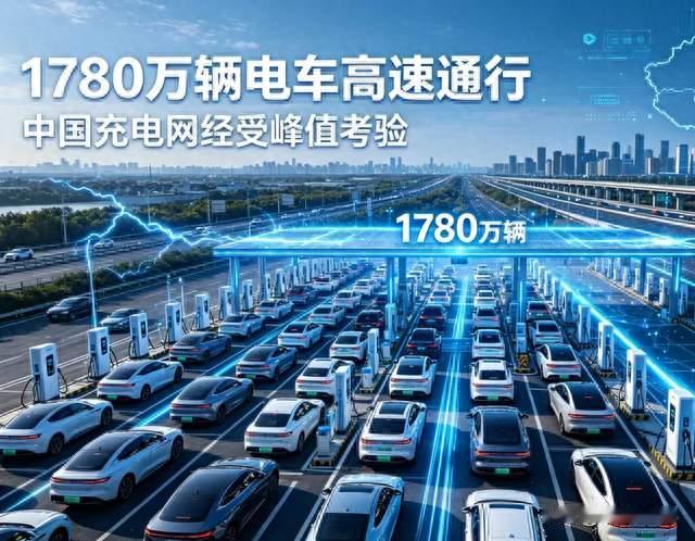 1780万辆电车杀上高速！中国充电网这一战，打出了真底气